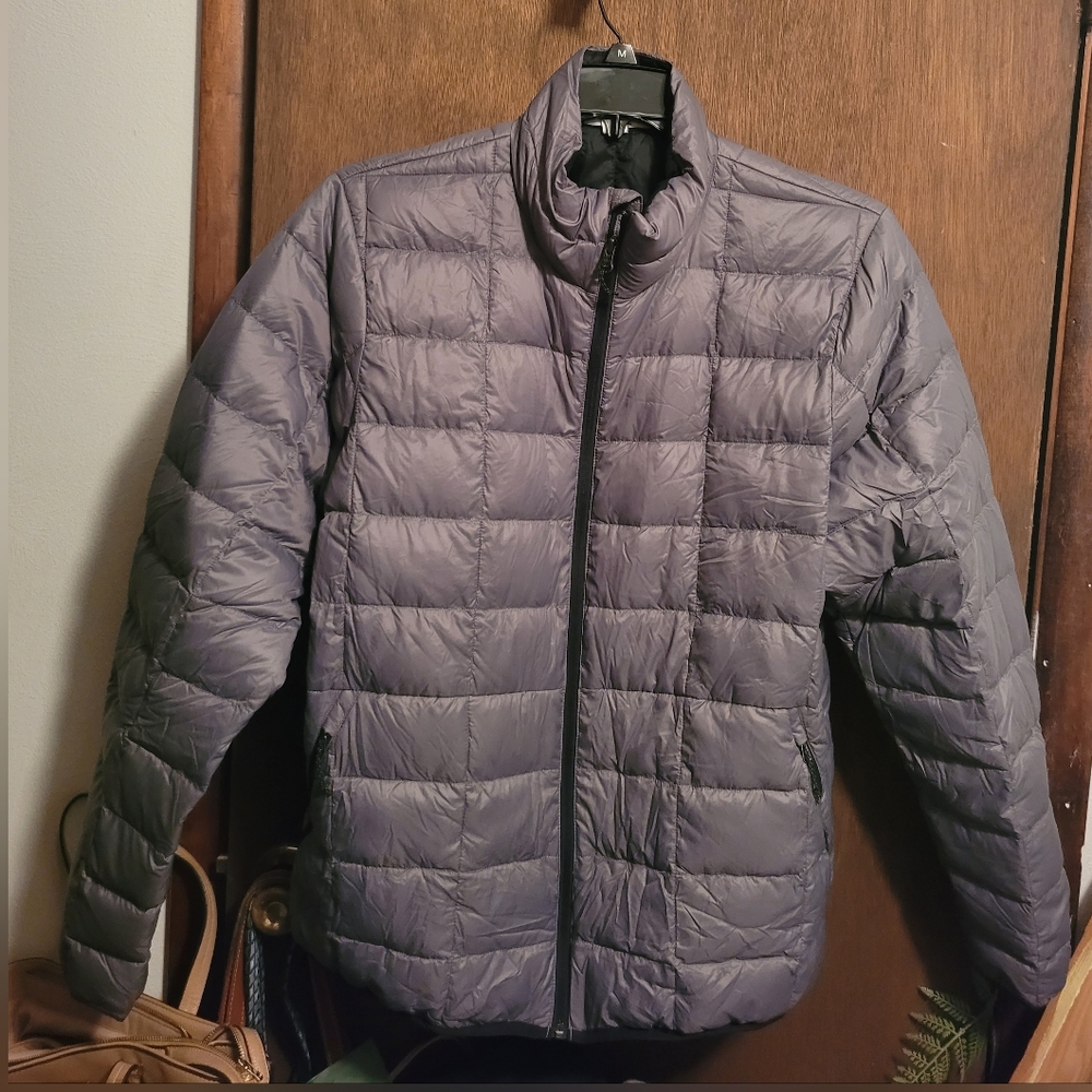 REI Co-op 80% Down Jacket Grey Sz L